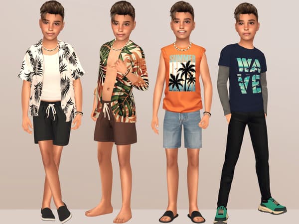 Галерея мода Сим Enzo Bennet (child) #1